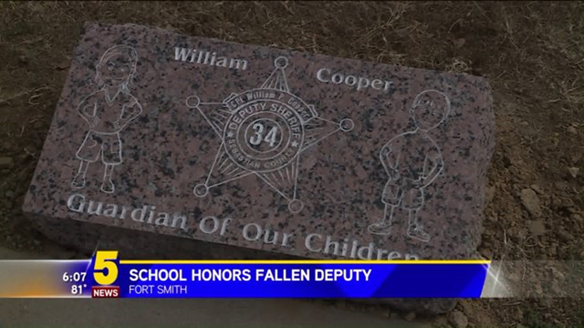 School Honors Fallen Deputy
