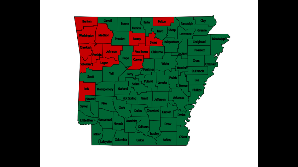 Sebastian, Benton Counties Add Burn Bans