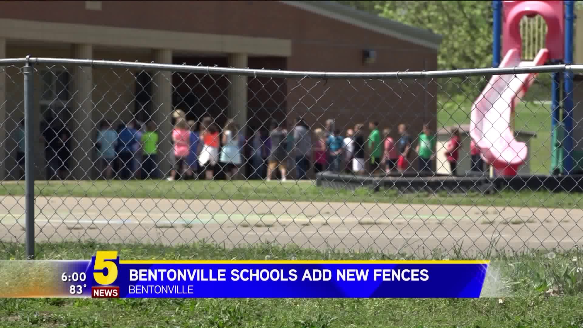 Bentonville School District Adds Fences