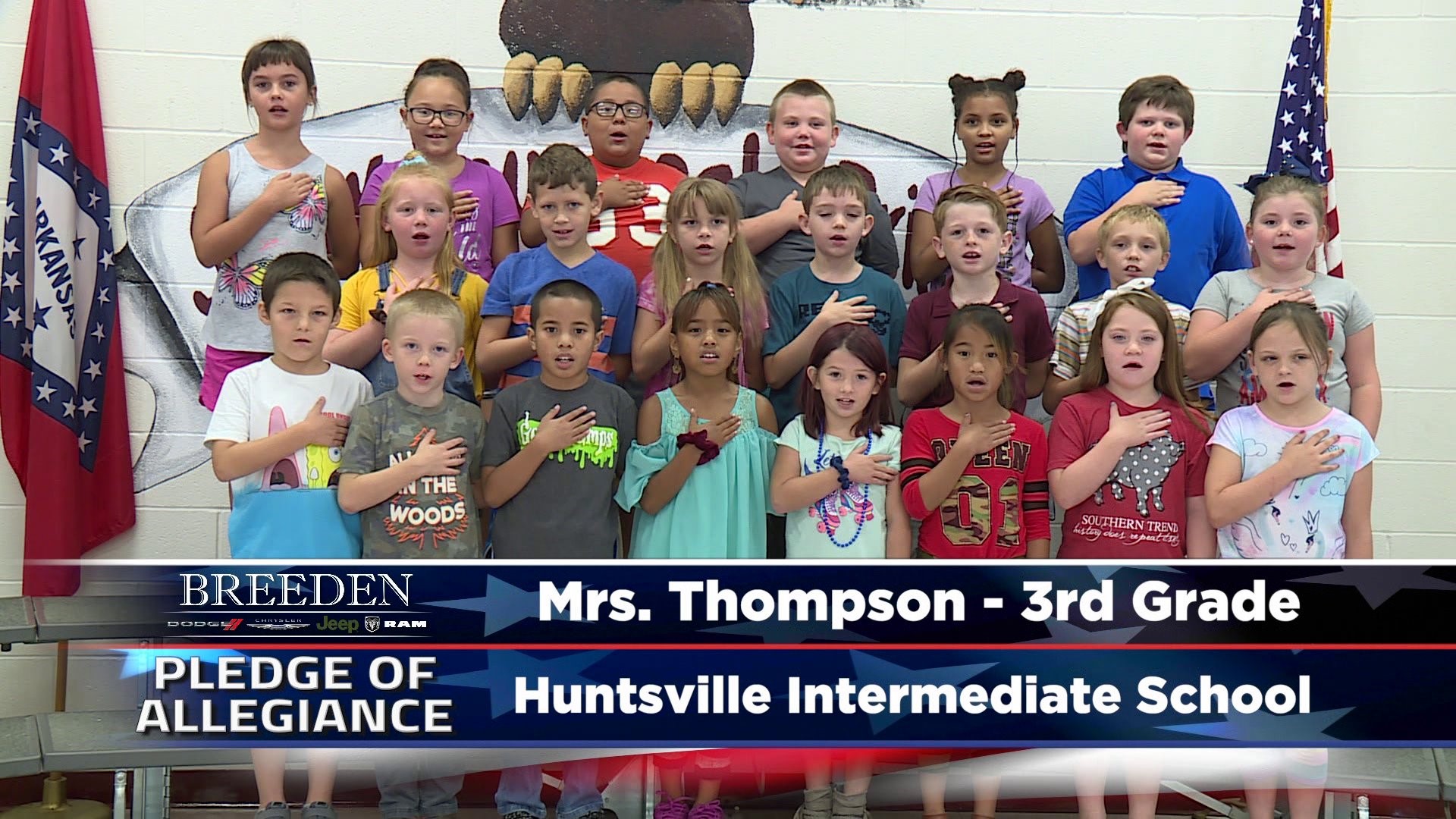 Mrs. Thompson  3rd Grade Huntsville Intermediate School