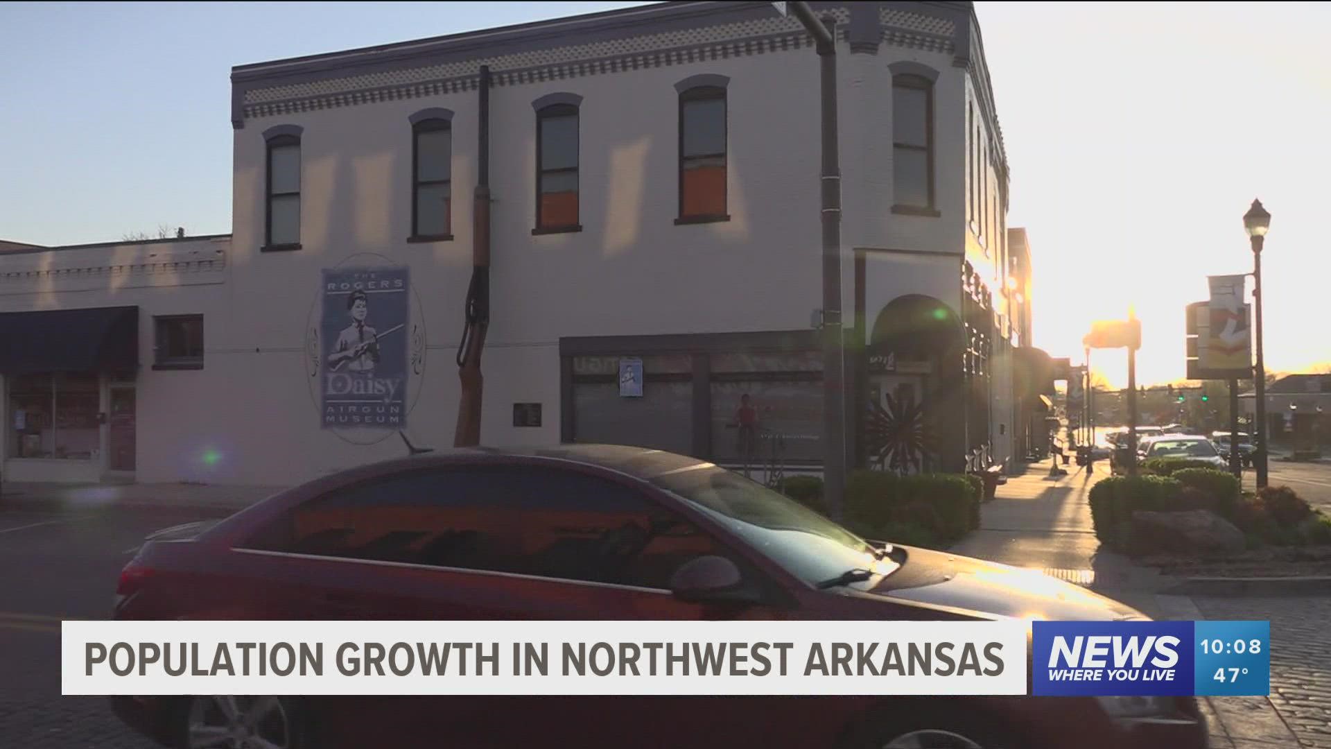 Northwest Arkansas is ranked 102 on a list of best places to live and ranked 31st on a list of the fastest-growing areas in the U.S.