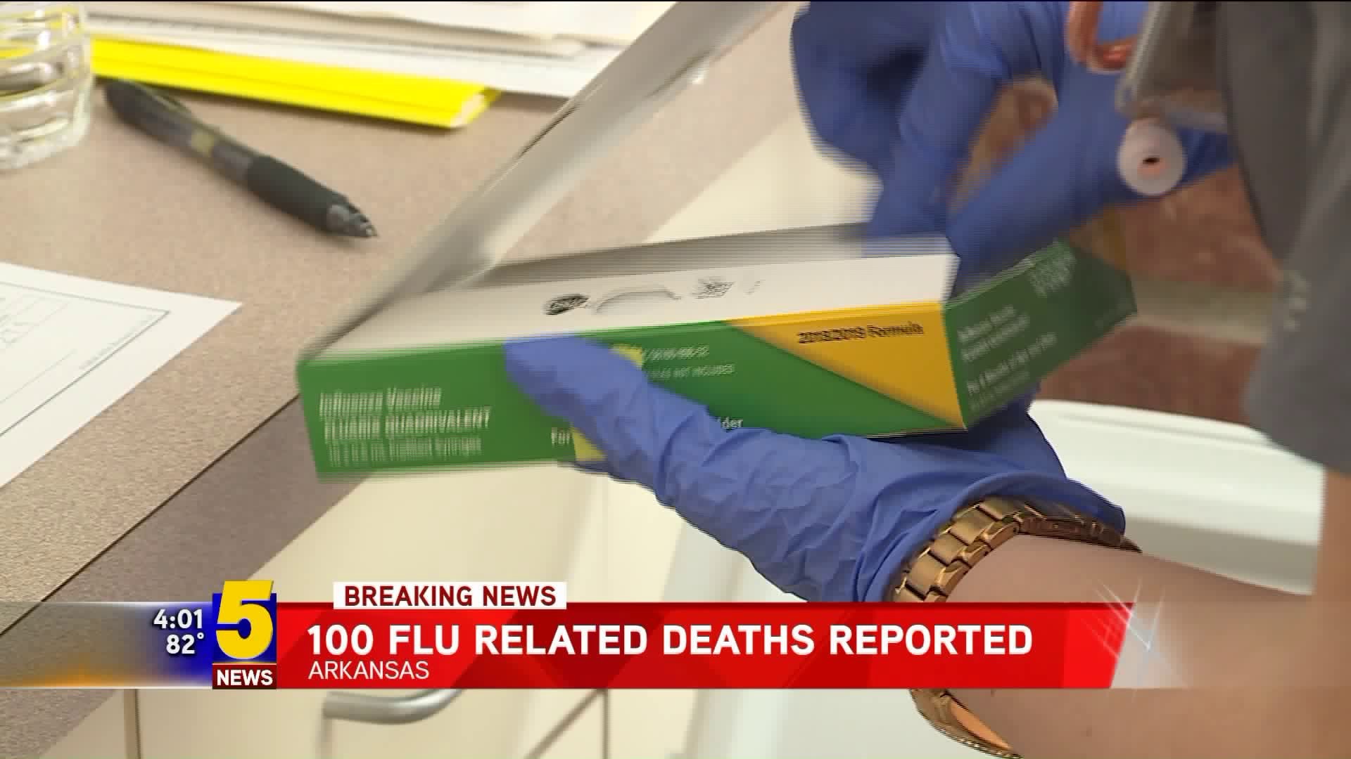 100 Flu Related Deaths In Arkansas