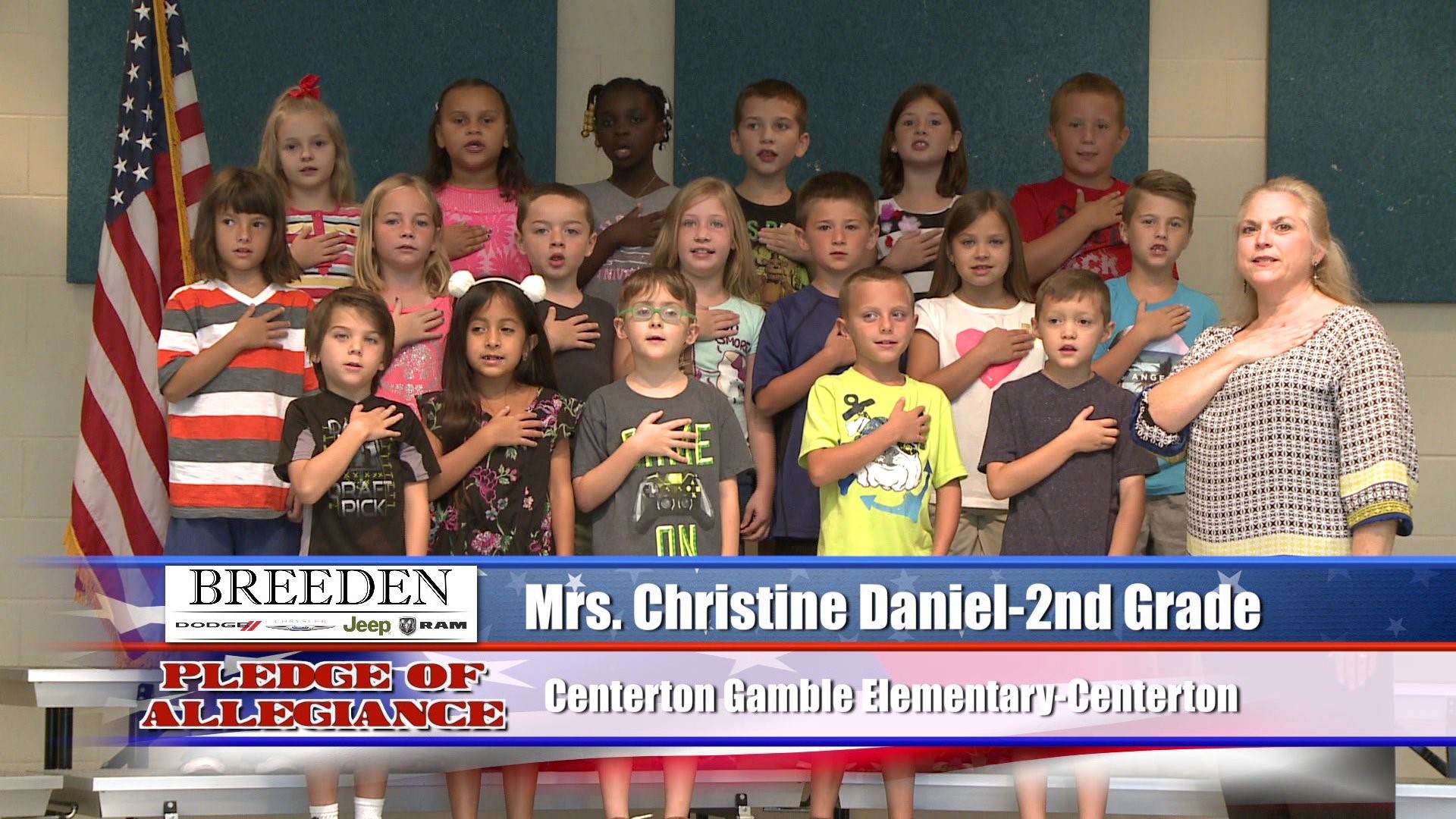 Mrs. Christine Daniel  2nd Grade  Centerton Gamble Elementary - Centerton