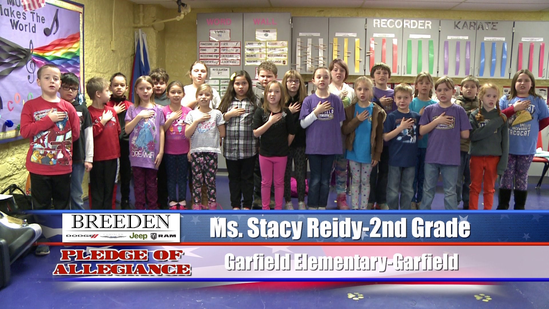 Ms. Stacy Reidy  2nd Grade  Garfield Elementary - Garfield