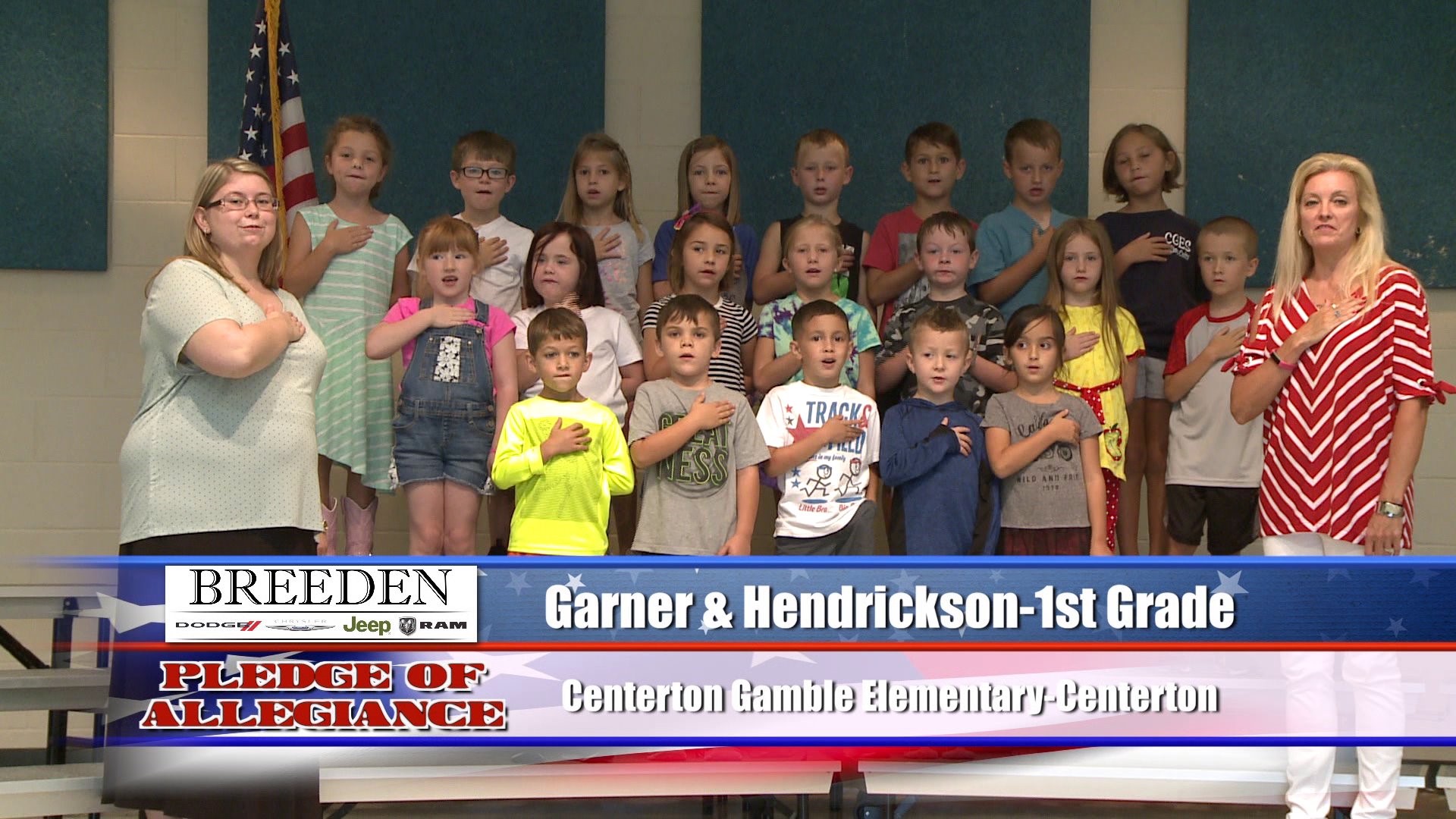 Garner & Hendrickson  1st Grade  Centerton Gamble Elementary  Centerton
