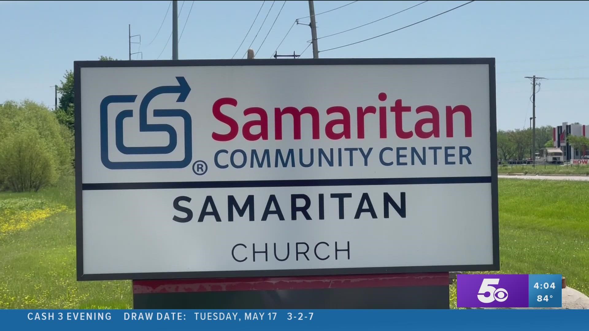 A groundbreaking ceremony was held in Rogers for the new Samaritan Community Center.