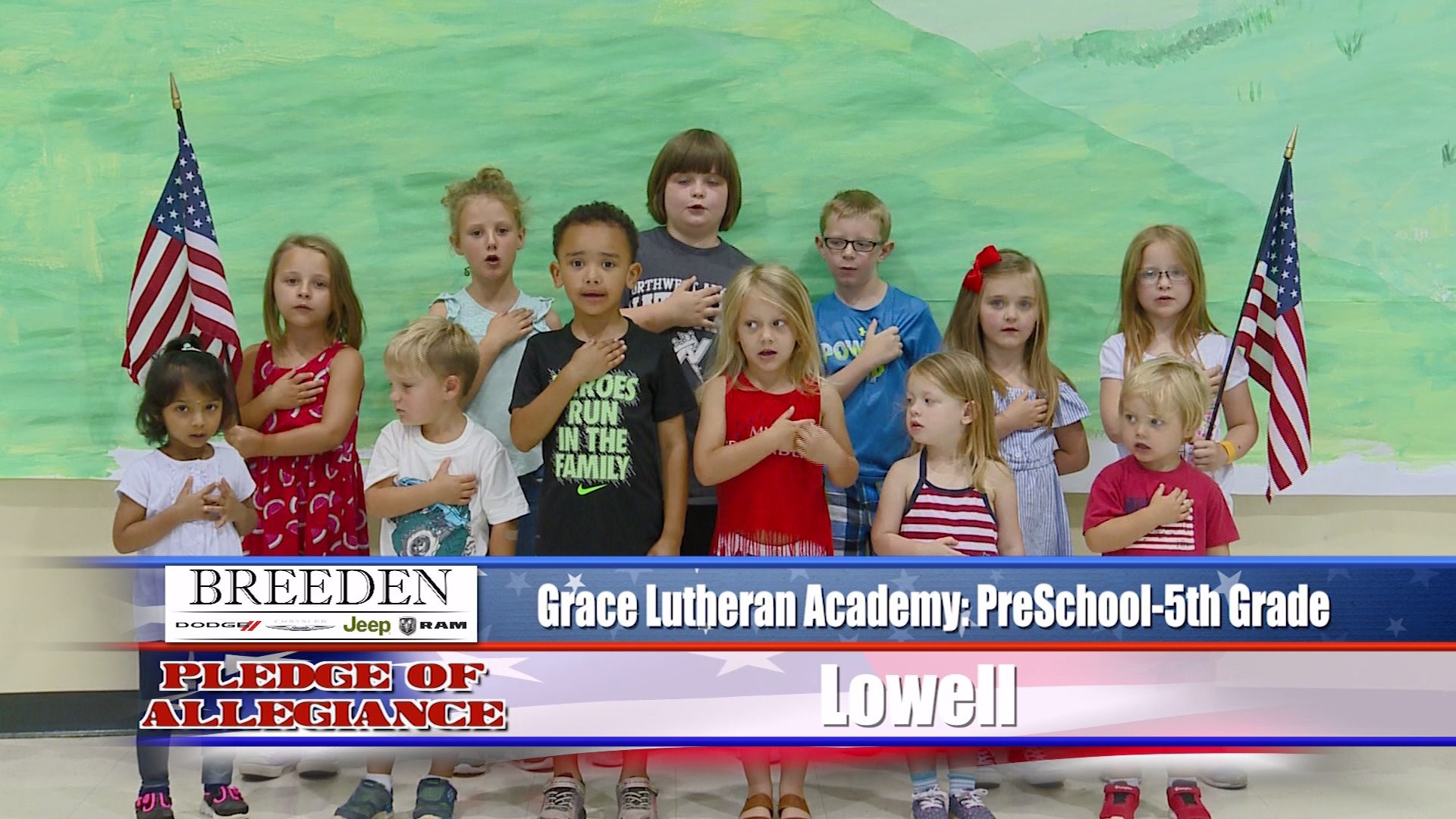 Grace Lutheran Academy: PreSchool  5th Grade  Lowell