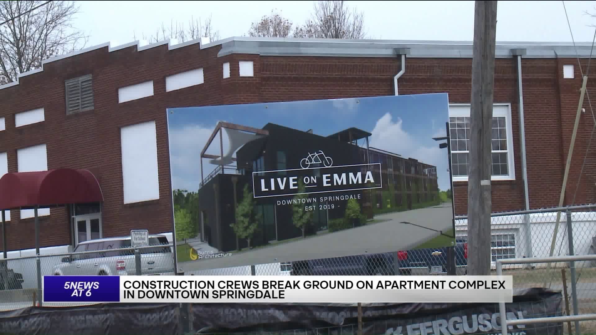 Apartment Complex Coming Soon To Downtown Springdale