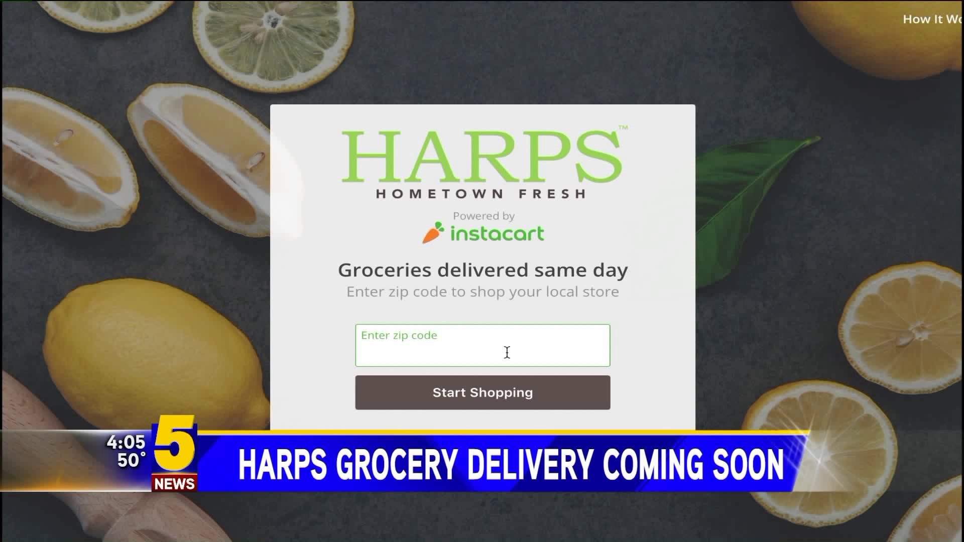 harps grocery delivery coming soon