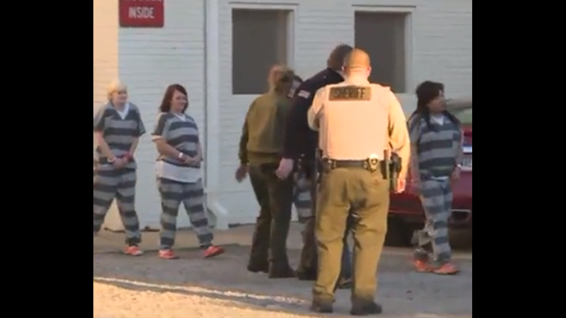 84 Inmates Are Put In Front Of Judge At Crawford County Court House