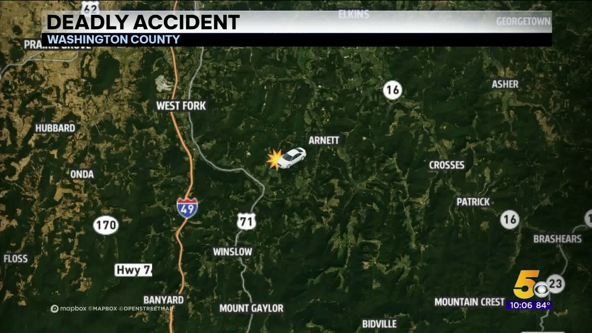 West Fork Man Dies In Vehicle Accident