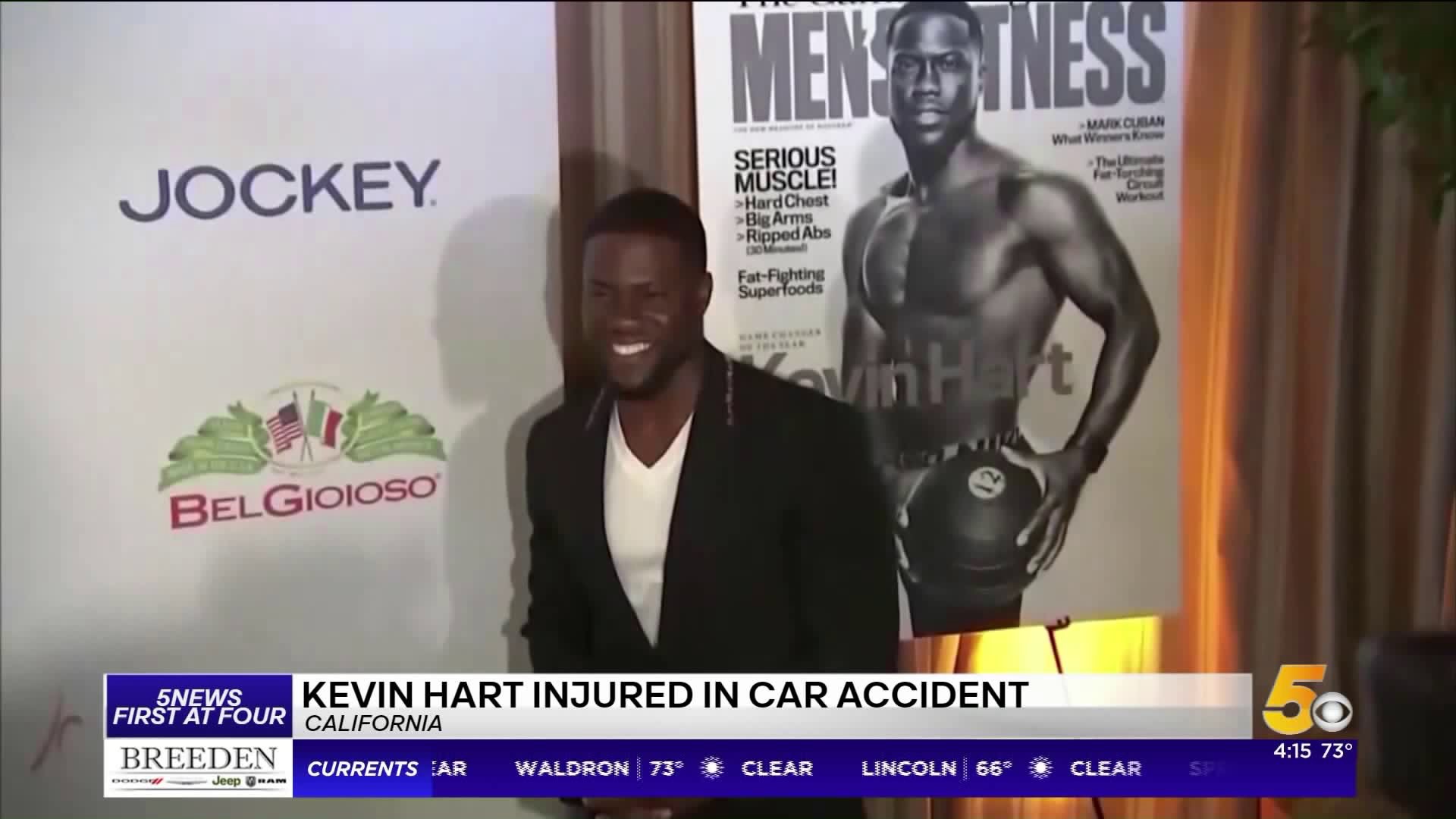 Kevin Hart Injured in Car Accident