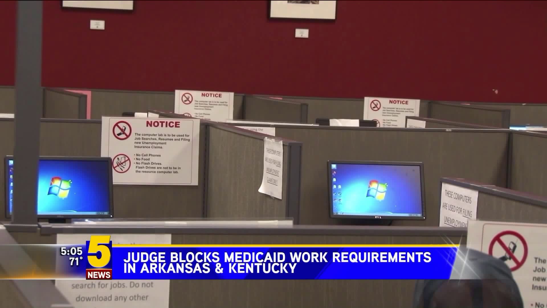Judge Blocks Medicaid Work Requirements In Arkansas & Kentucky