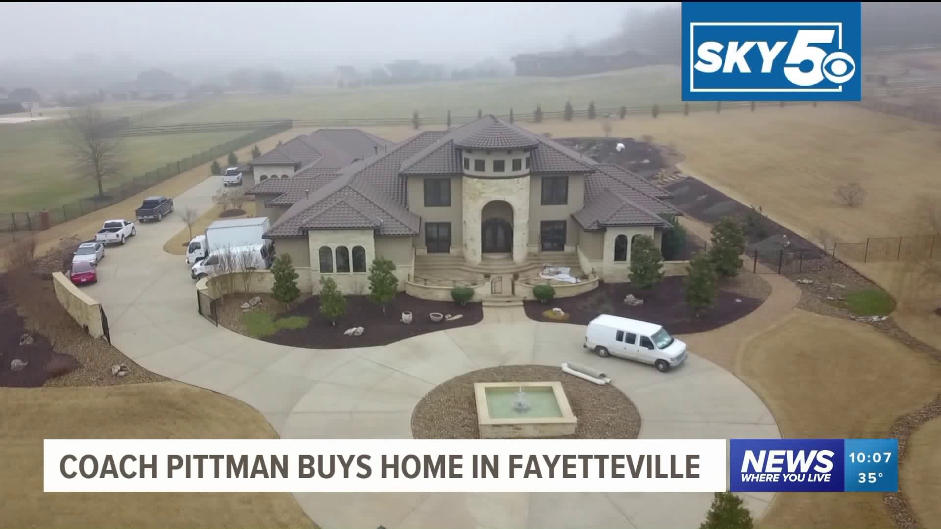 Sam Pittman Buys Former Hogs` Coach Mike Anderson`s Fayetteville Home