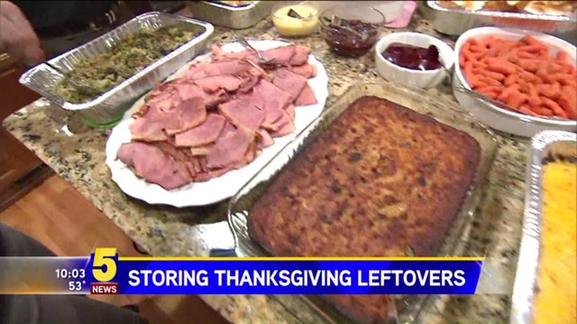 Storing Thanksgiving Leftovers