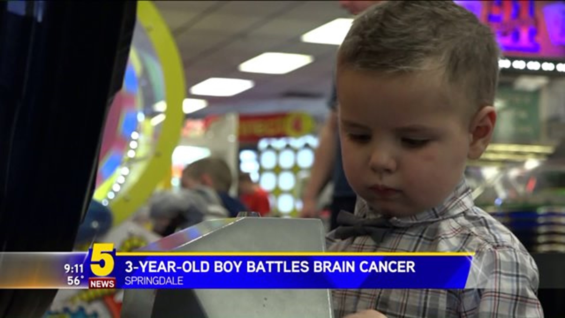 3 Year Old Battles Brain Cancer