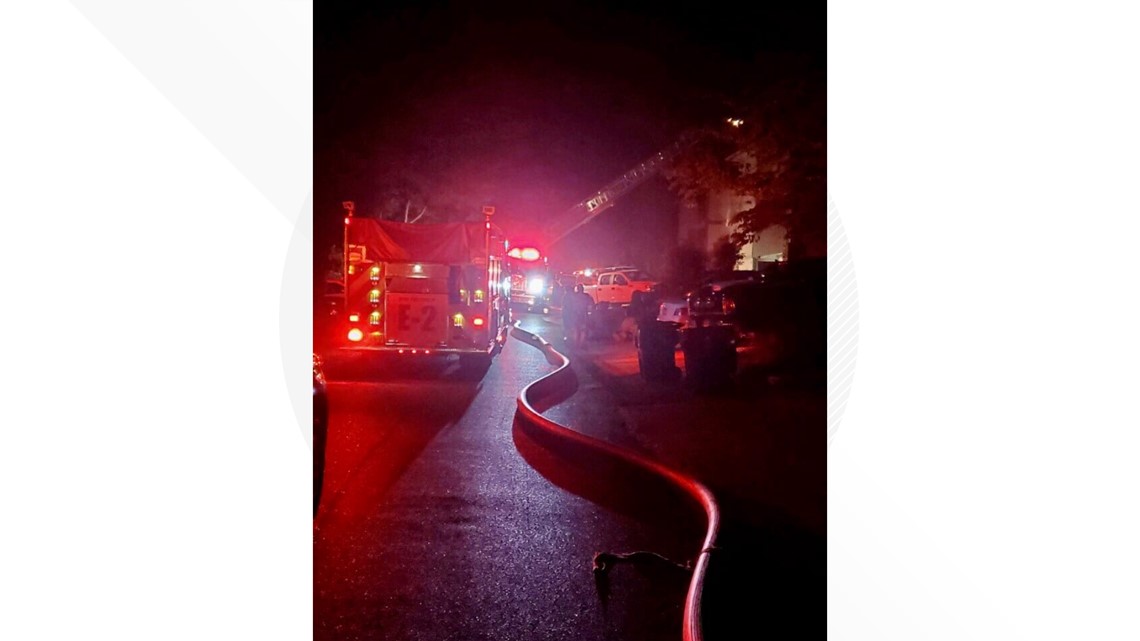 Crews respond to residential fire in Bella Vista.