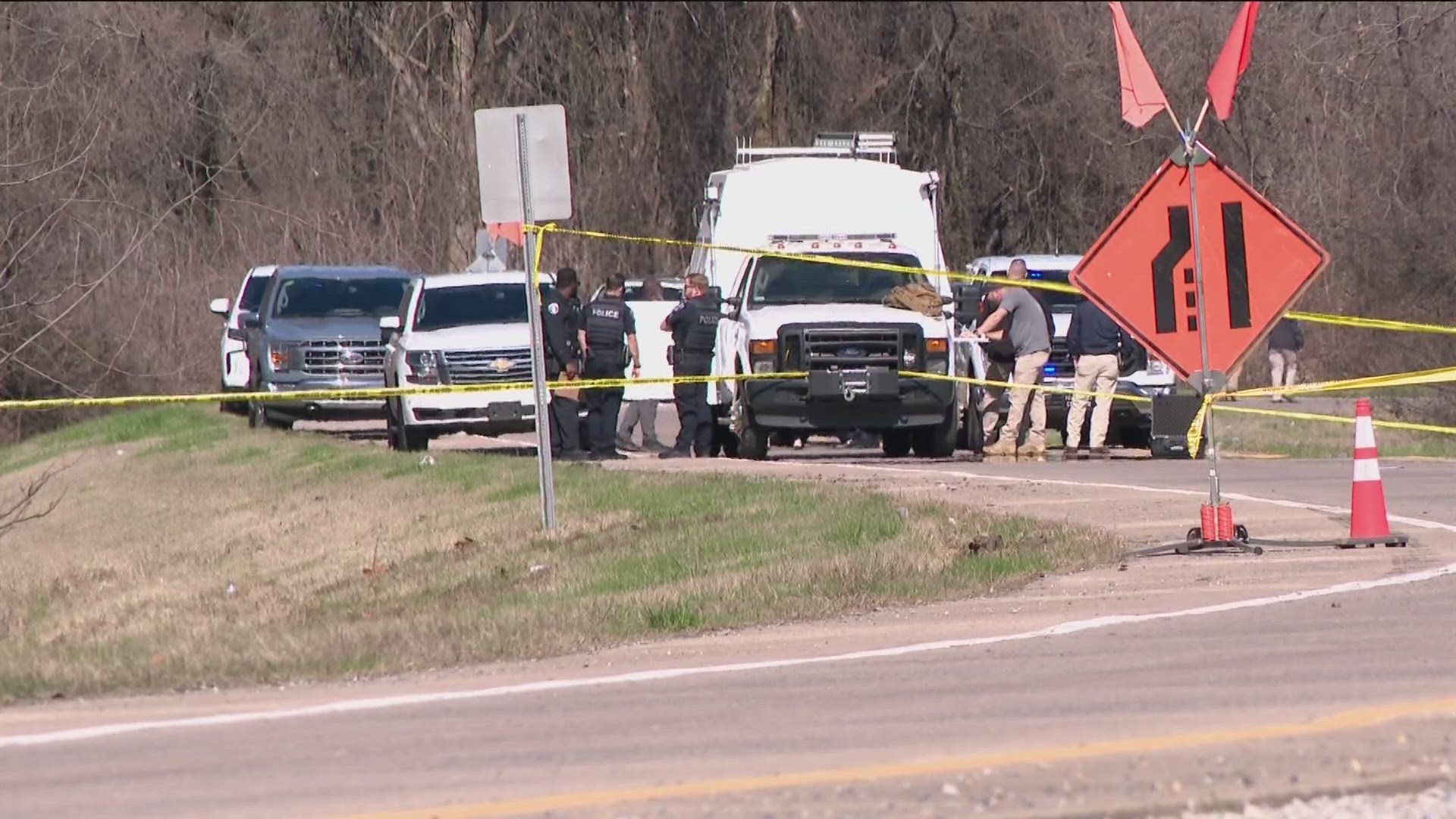 North Little Rock police are investigating after they found the bodies of a woman near a highway. Watch the video to learn more.