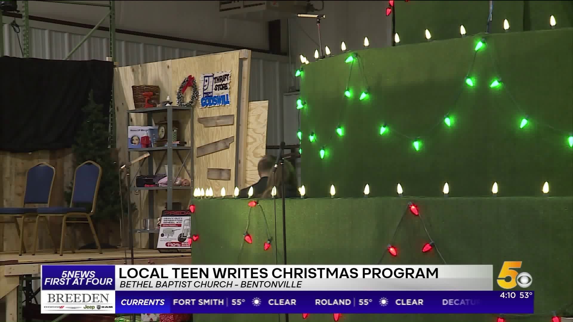 Local Teen Writes Christmas Program
