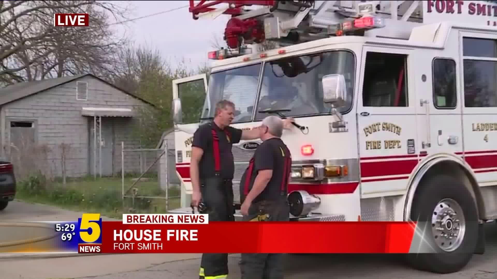 Emergency Crews Extinguish House Fire In Fort Smith, Woman Taken To ...