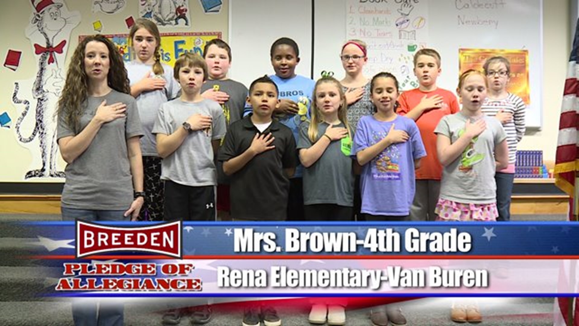 Rena Elementary School, Van Buren - Mrs. Brown - 4th Grade