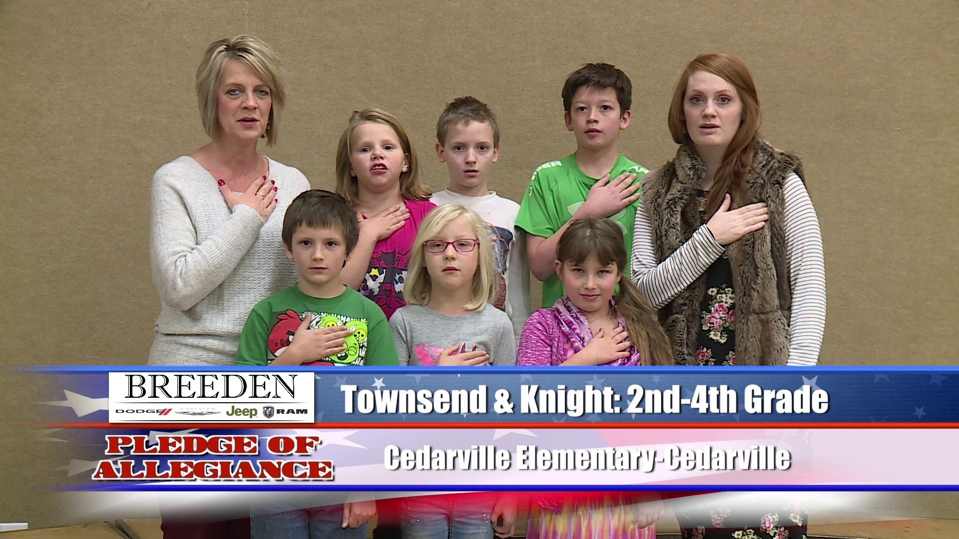 Townsend & Knight 2nd  4th Grade  Cedarville Elementary  Cedarville