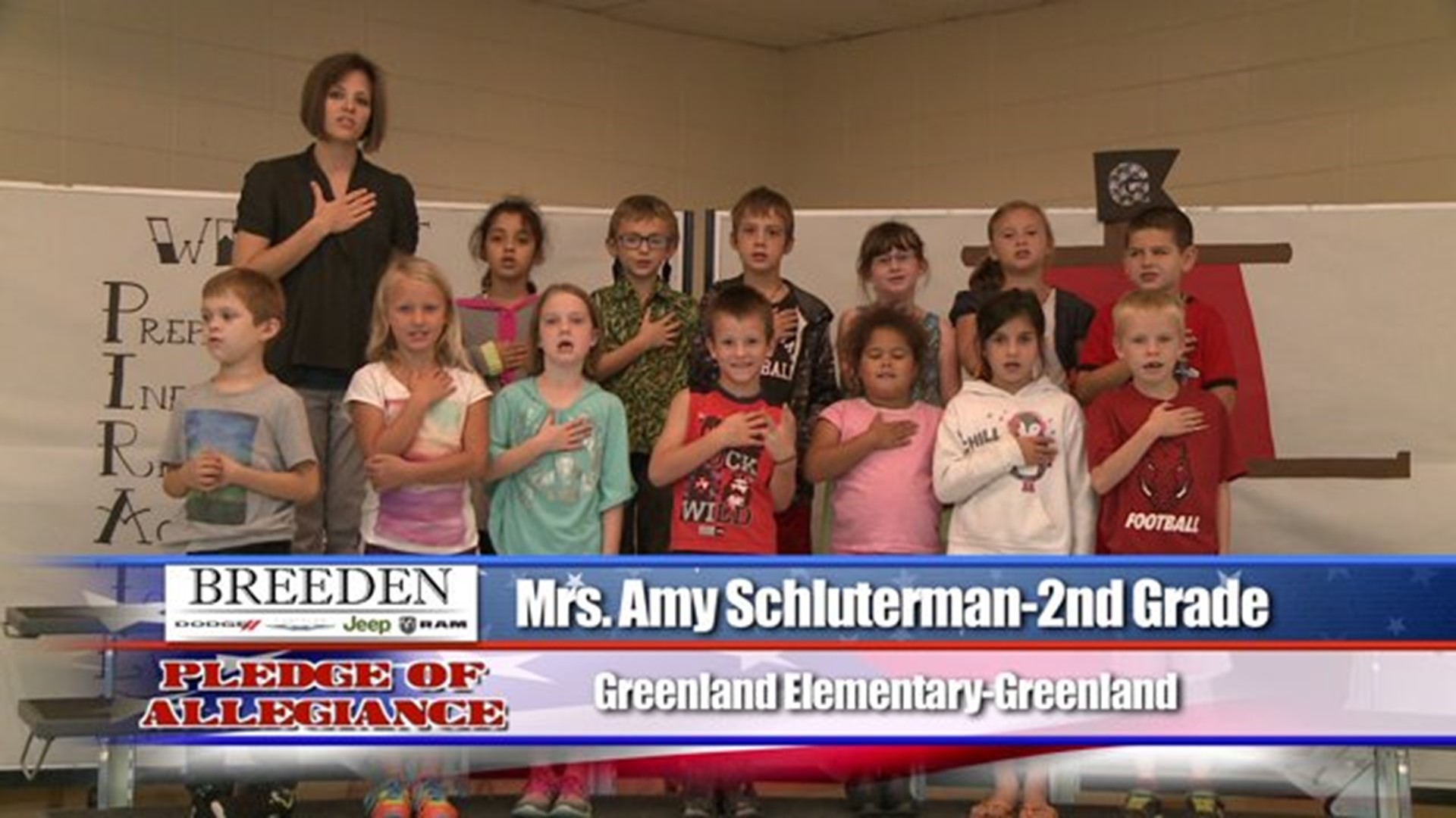 Greenland Elementary, Greenland - Mrs. Amy Schluterman - 2nd Grade
