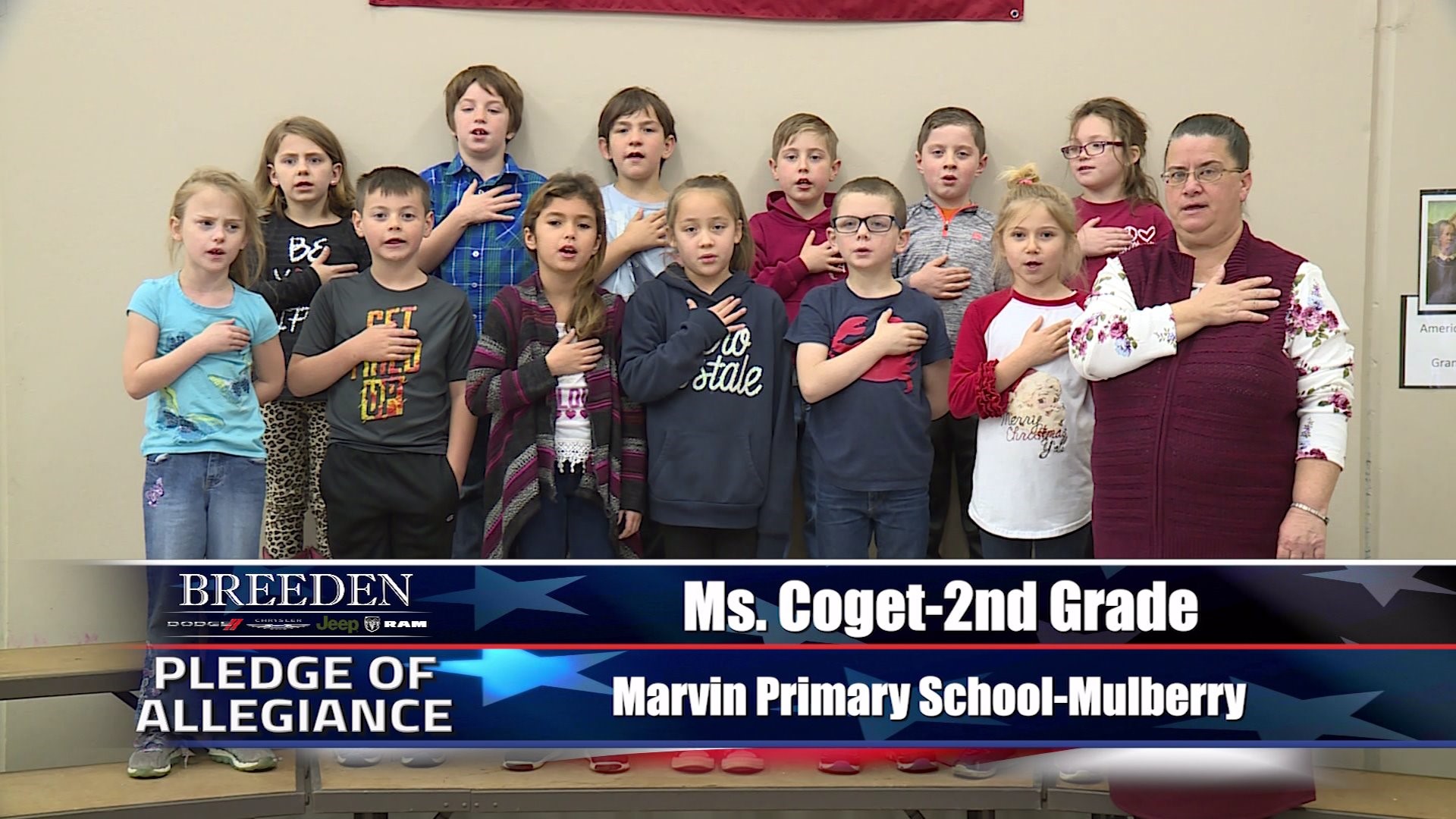 Ms. Coget  2nd Grade Marvin Primary School, Mulberry