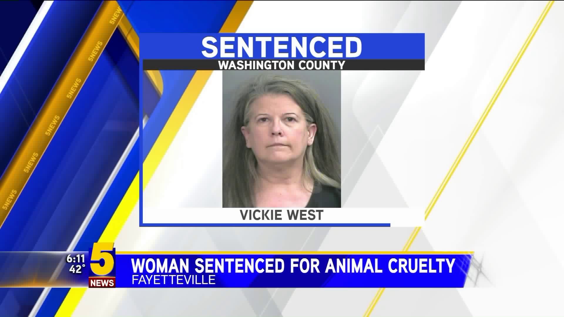 Woman Sentenced For Animal Cruelty In Fayetteville