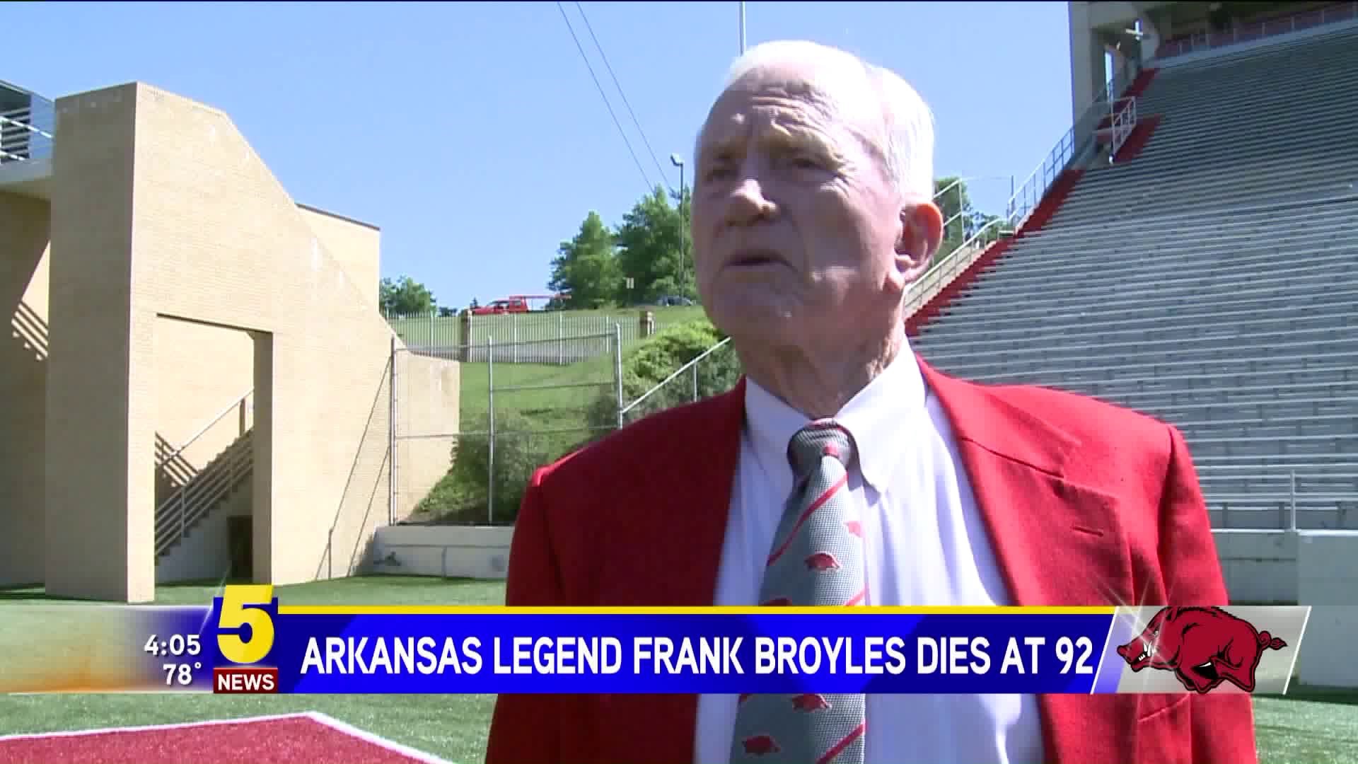 Arkansas Legend Dies At 92