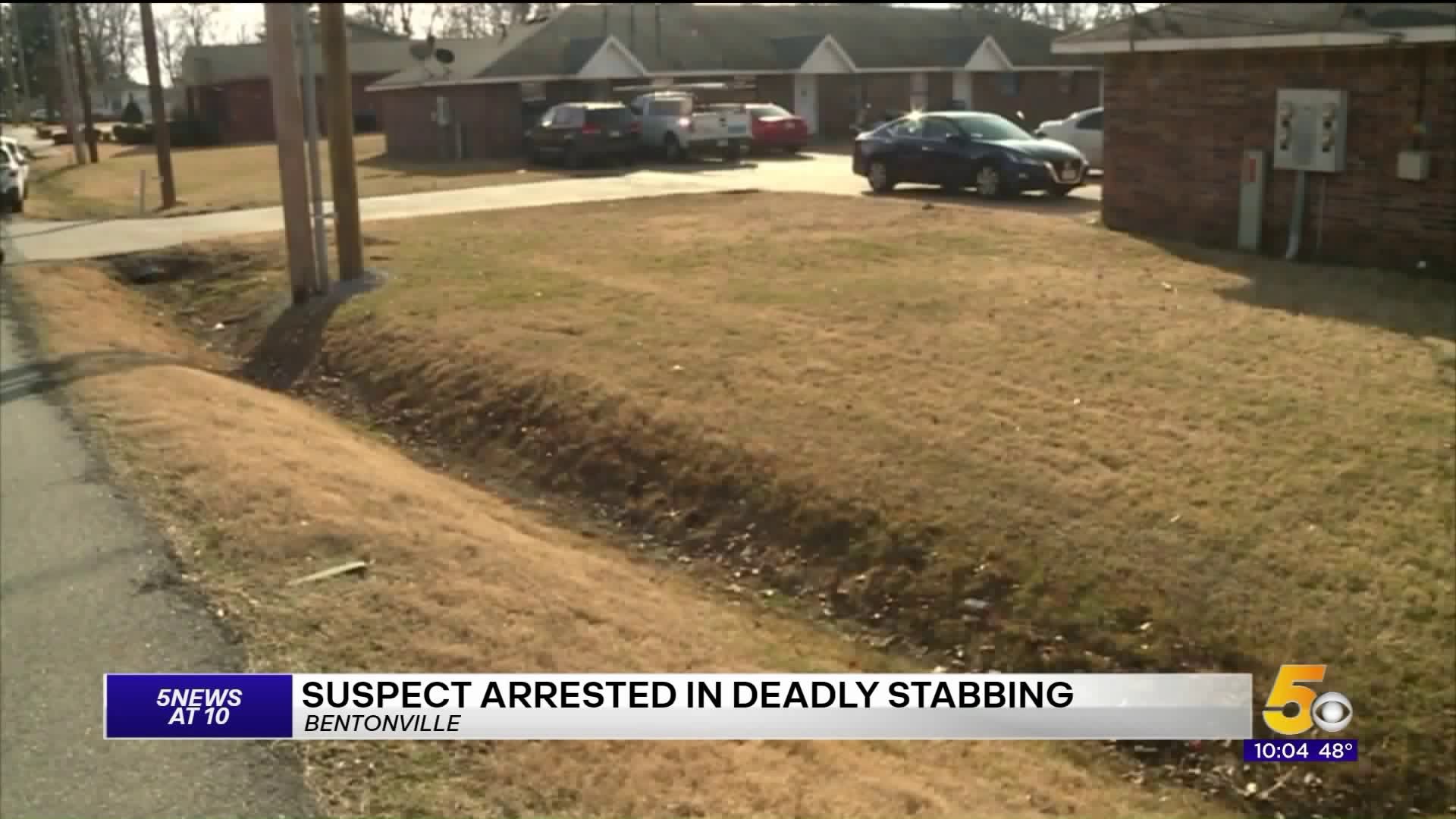 Suspect Arrested in Deadly Stabbing in Bentonville