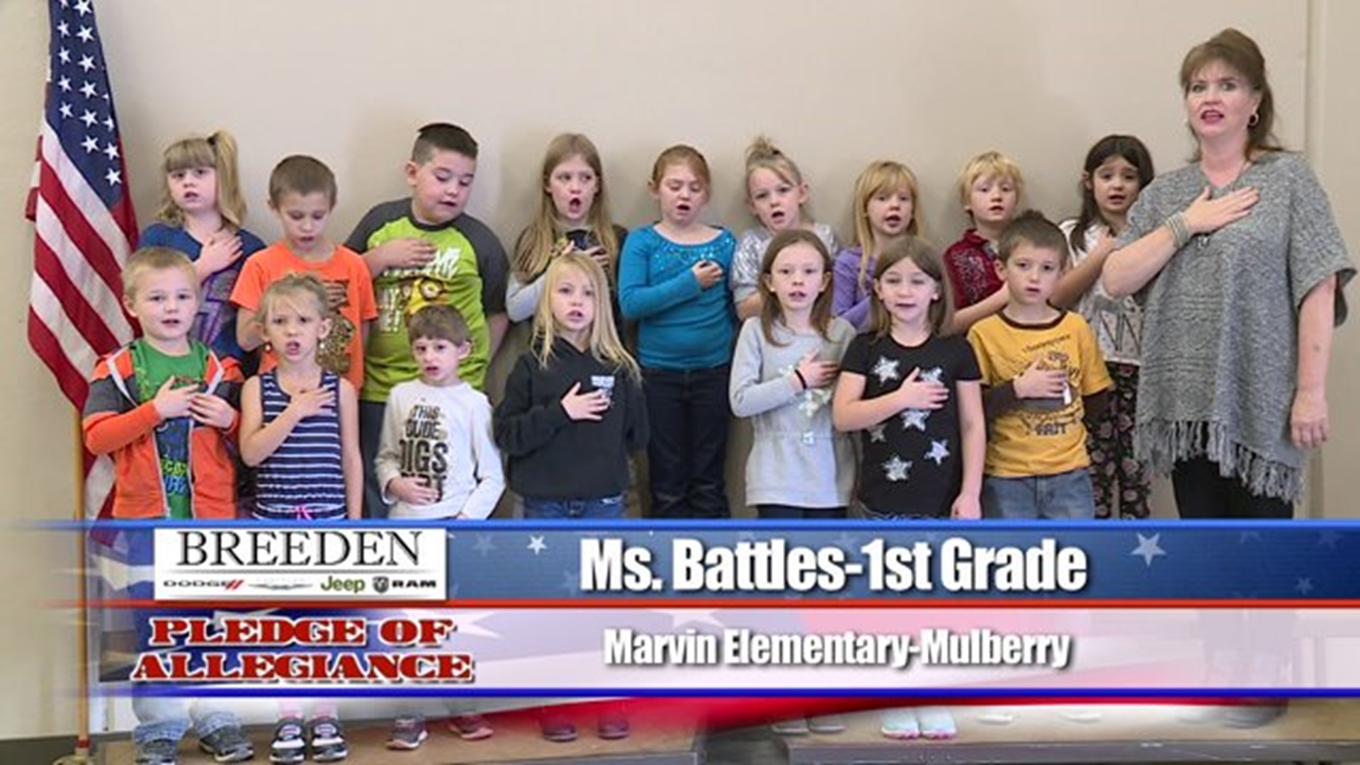 Marvin Elementary - Mulberry - Ms. Battles - 1st Grade