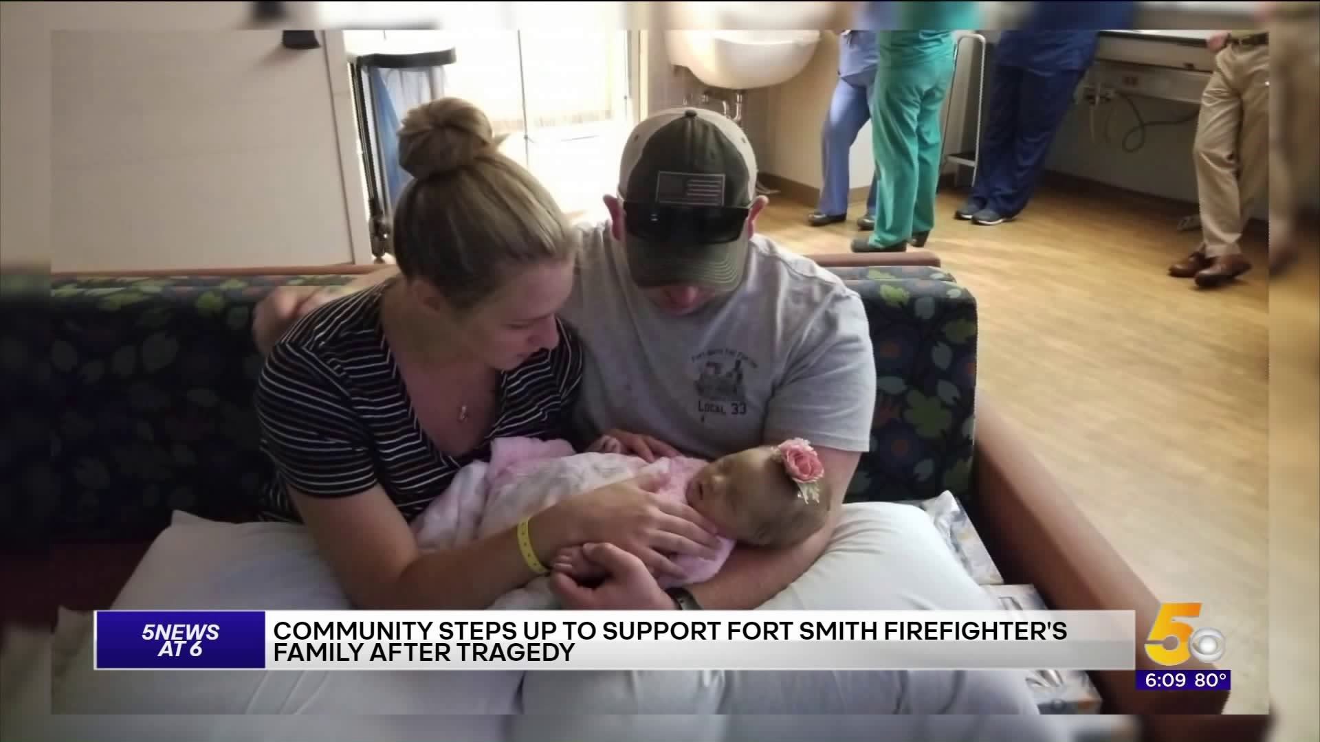 Community Comes Together To Help Family of Firefighter After Tragedy