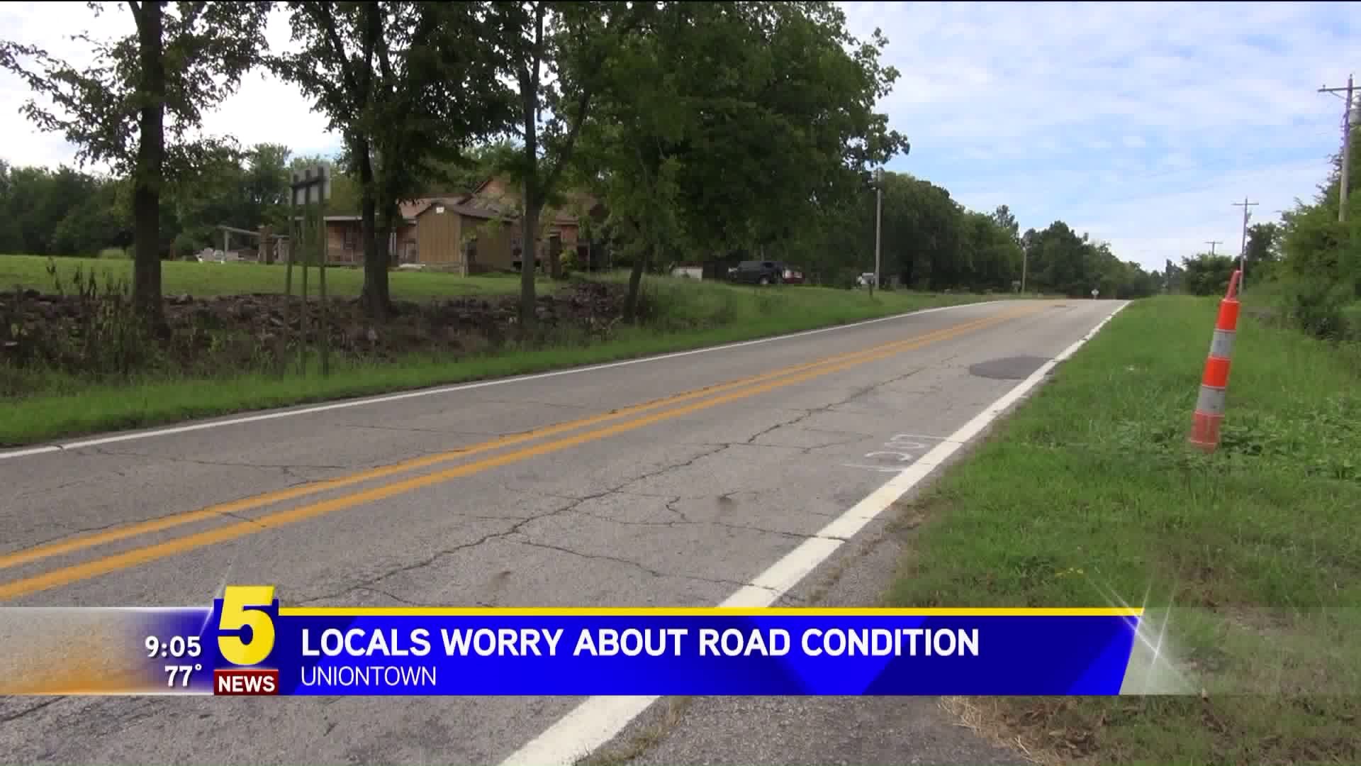 Locals Worry About Road Condition