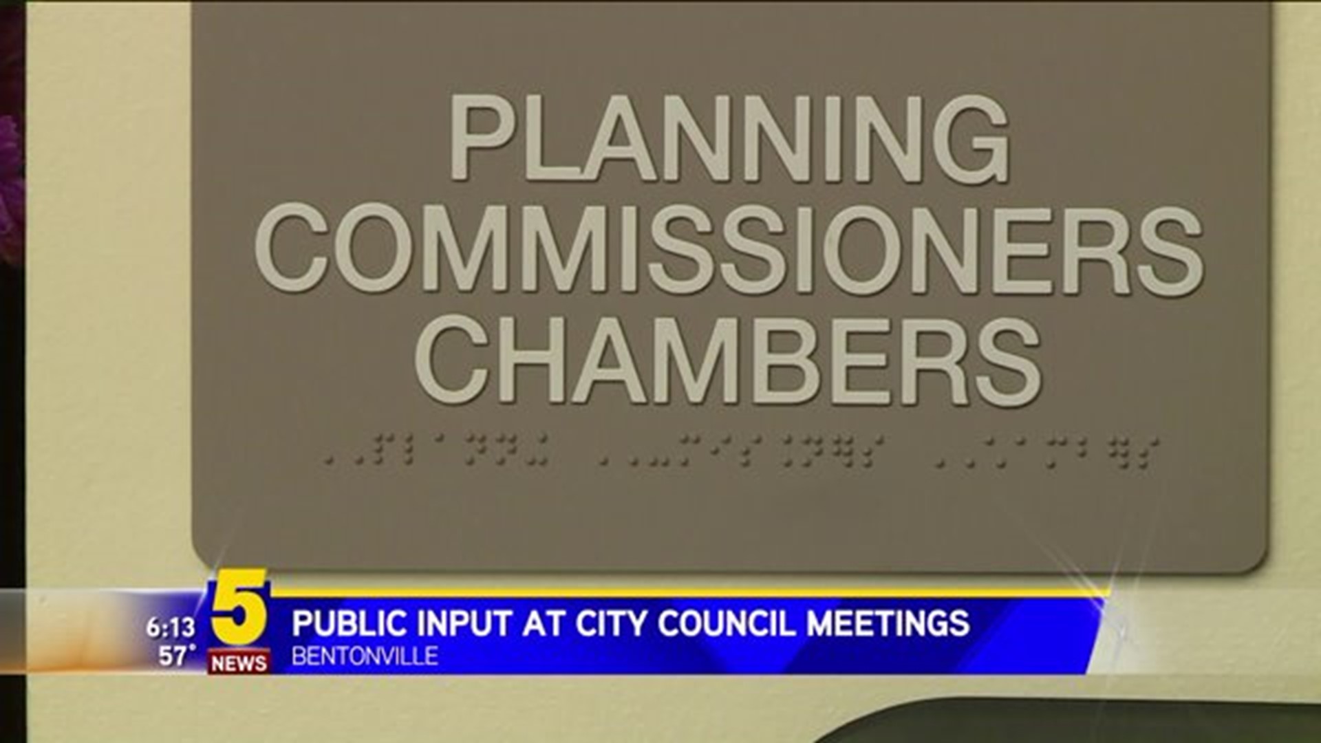 Public Input At City Council Meetings