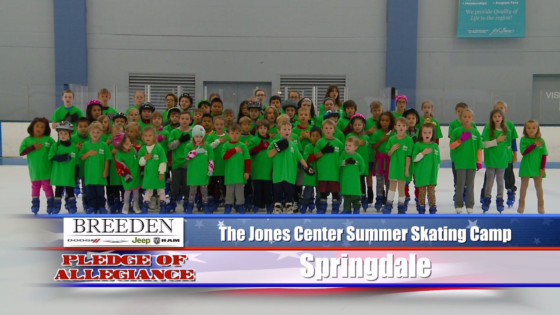 The Jones Center  Summer Skating Camp - Sprindale