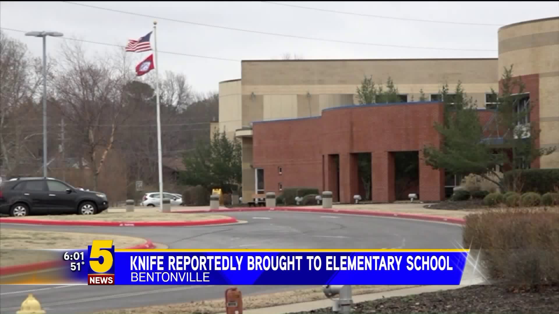 Student Brings Steak-Knife To Bentonville Elementary School To Harm Another Student