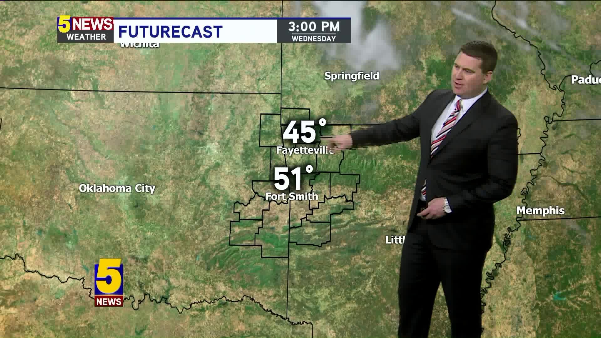 After Windy Tuesday; Chilly Wednesday Ahead