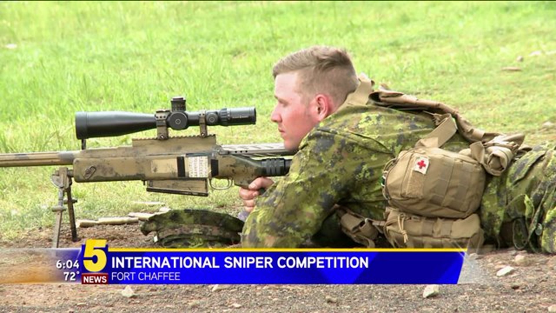 Sniper Competition at Fort Chaffee