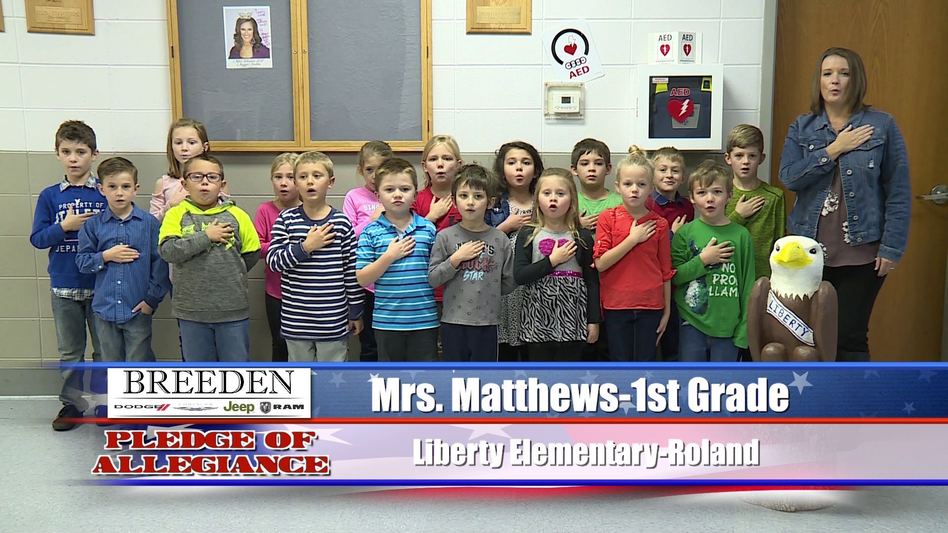 Mrs. Matthews  1st Grade  Liberty Elementary  Roland