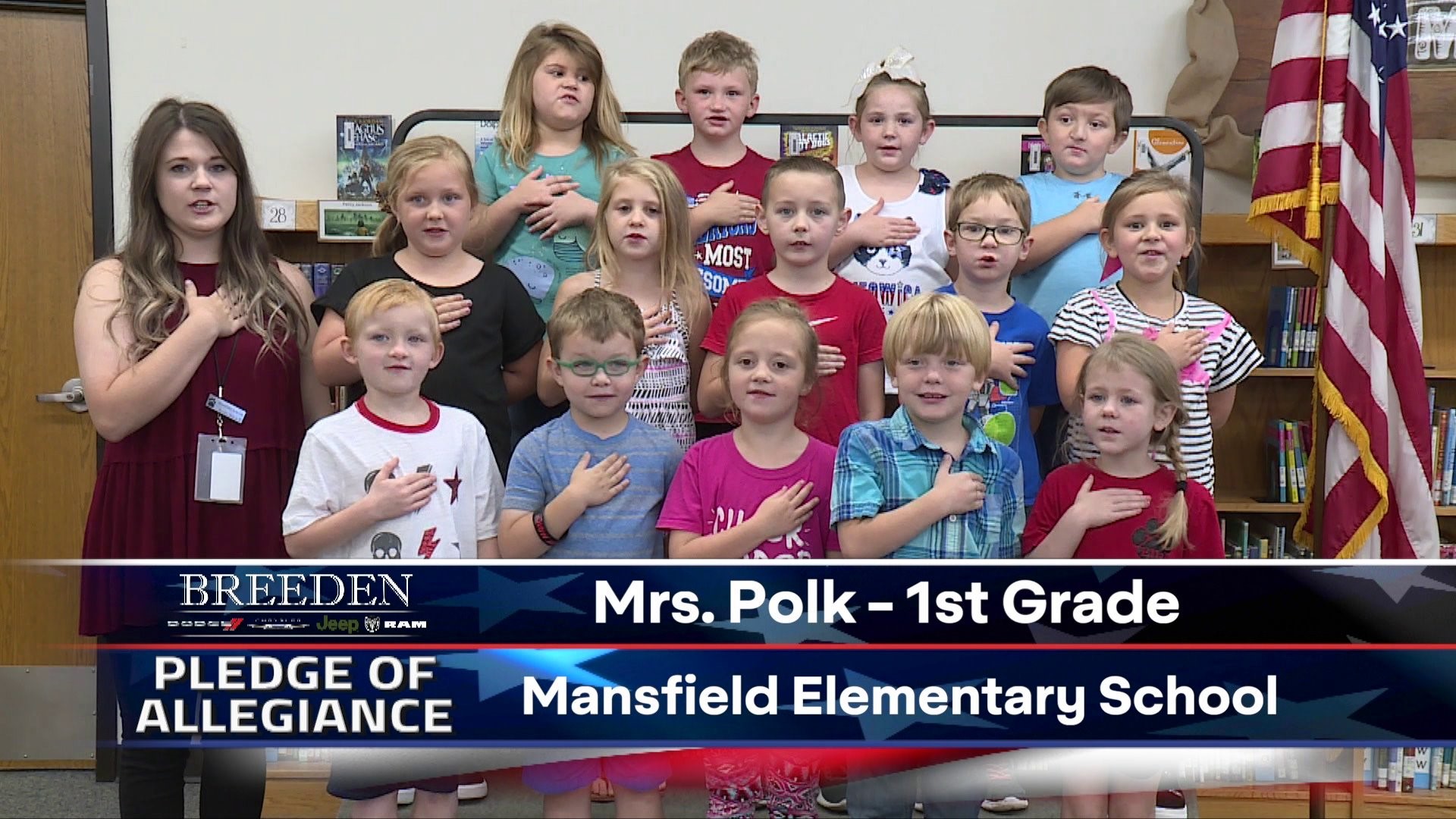 Mrs. Polk 1st Grade Mansfield Elementary School