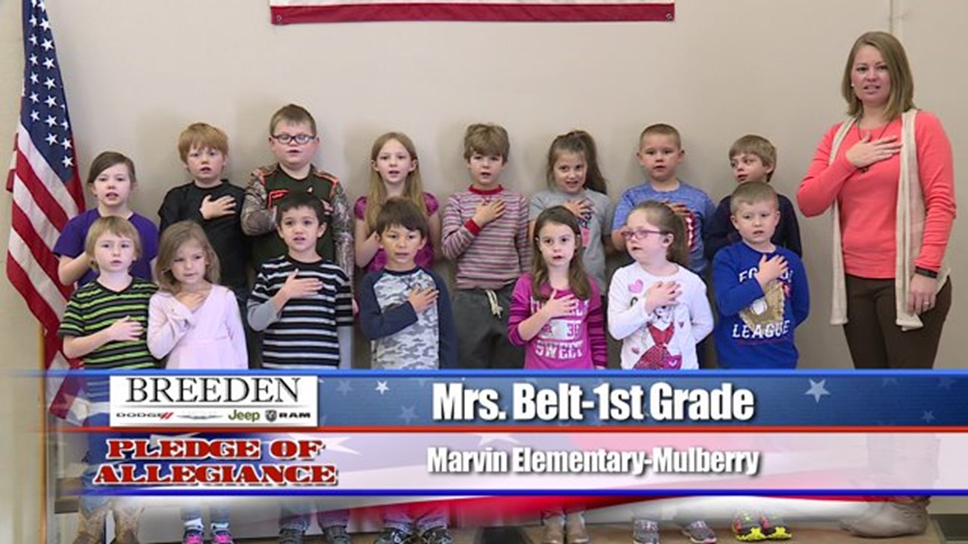 Marvin Elementary, Mulberry - Mrs. Belt - 1st Grade