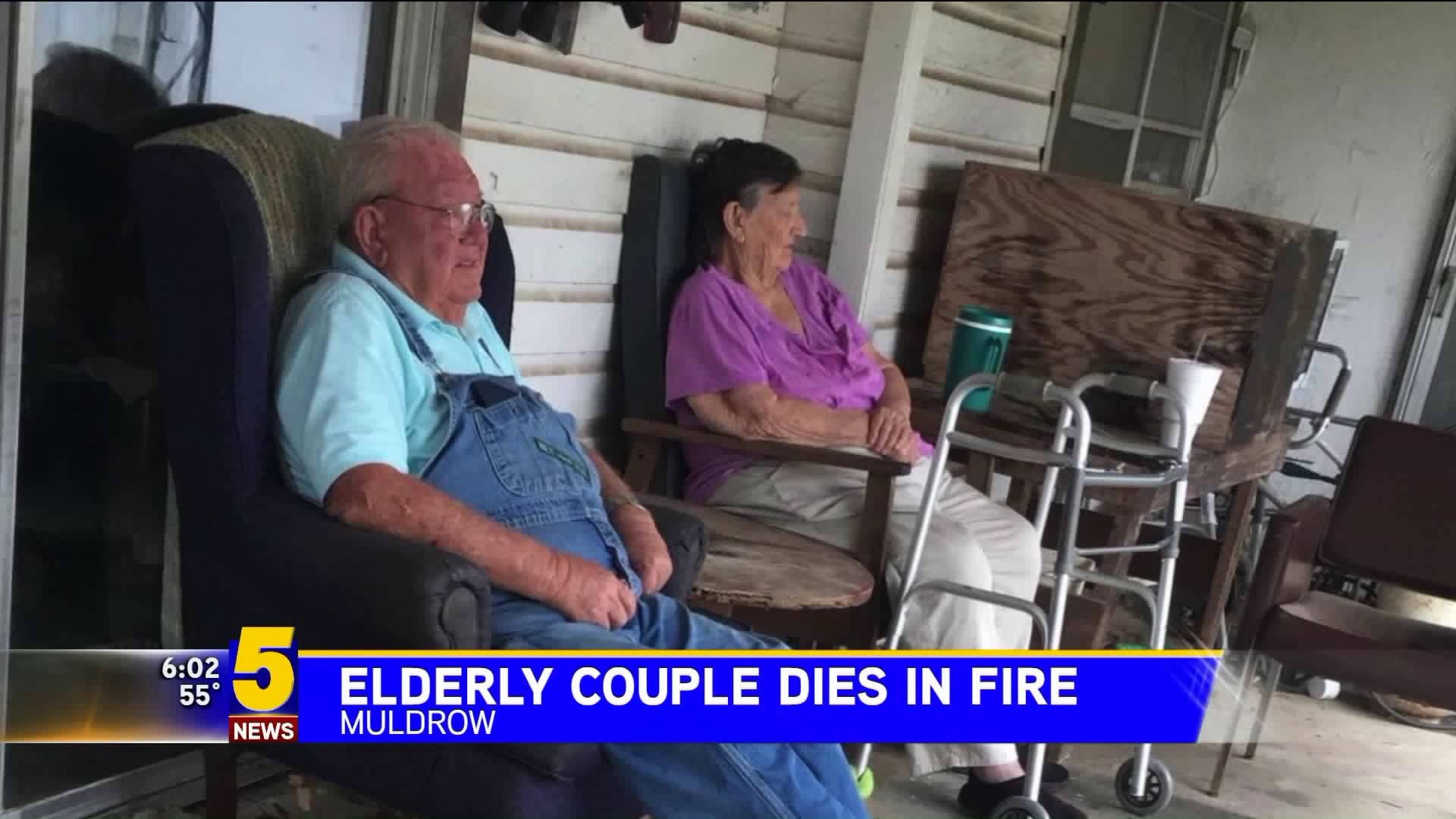 Elderly Couple Dies In Fire At Muldrow Home