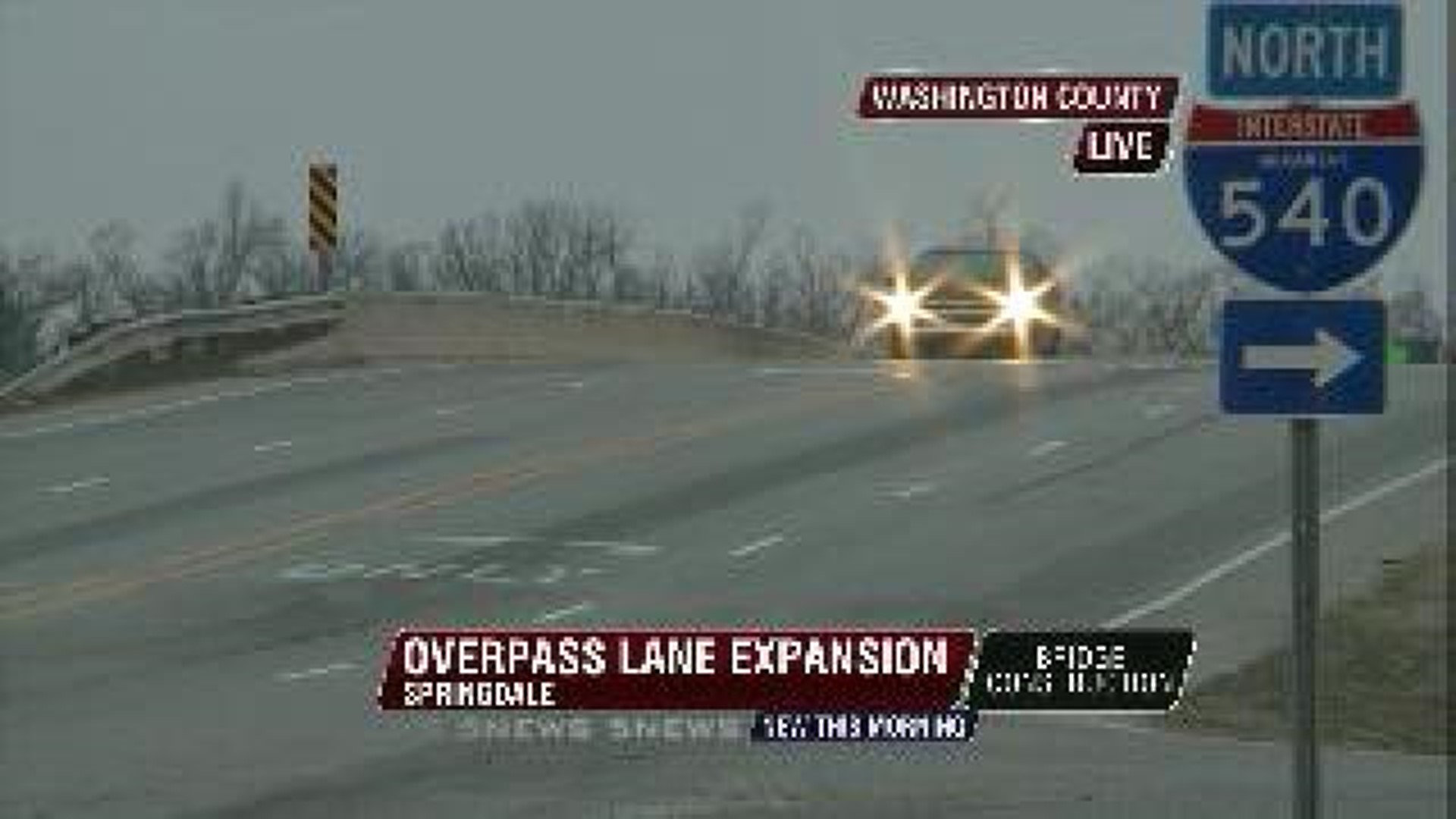 Overpass Lane Expansion