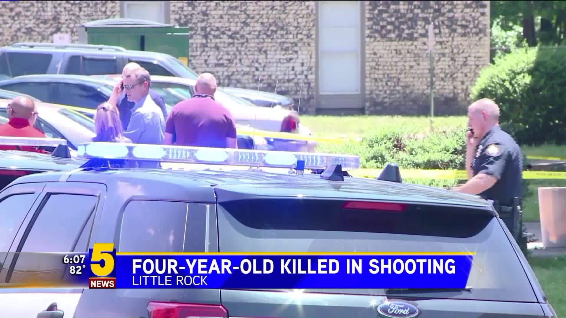 4-year-old Killed in Little Rock Shooting