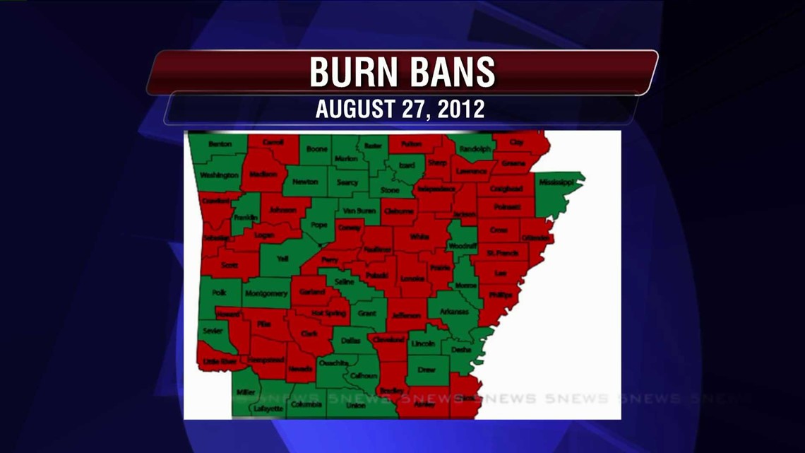 Burn Bans Lifted Throughout the State