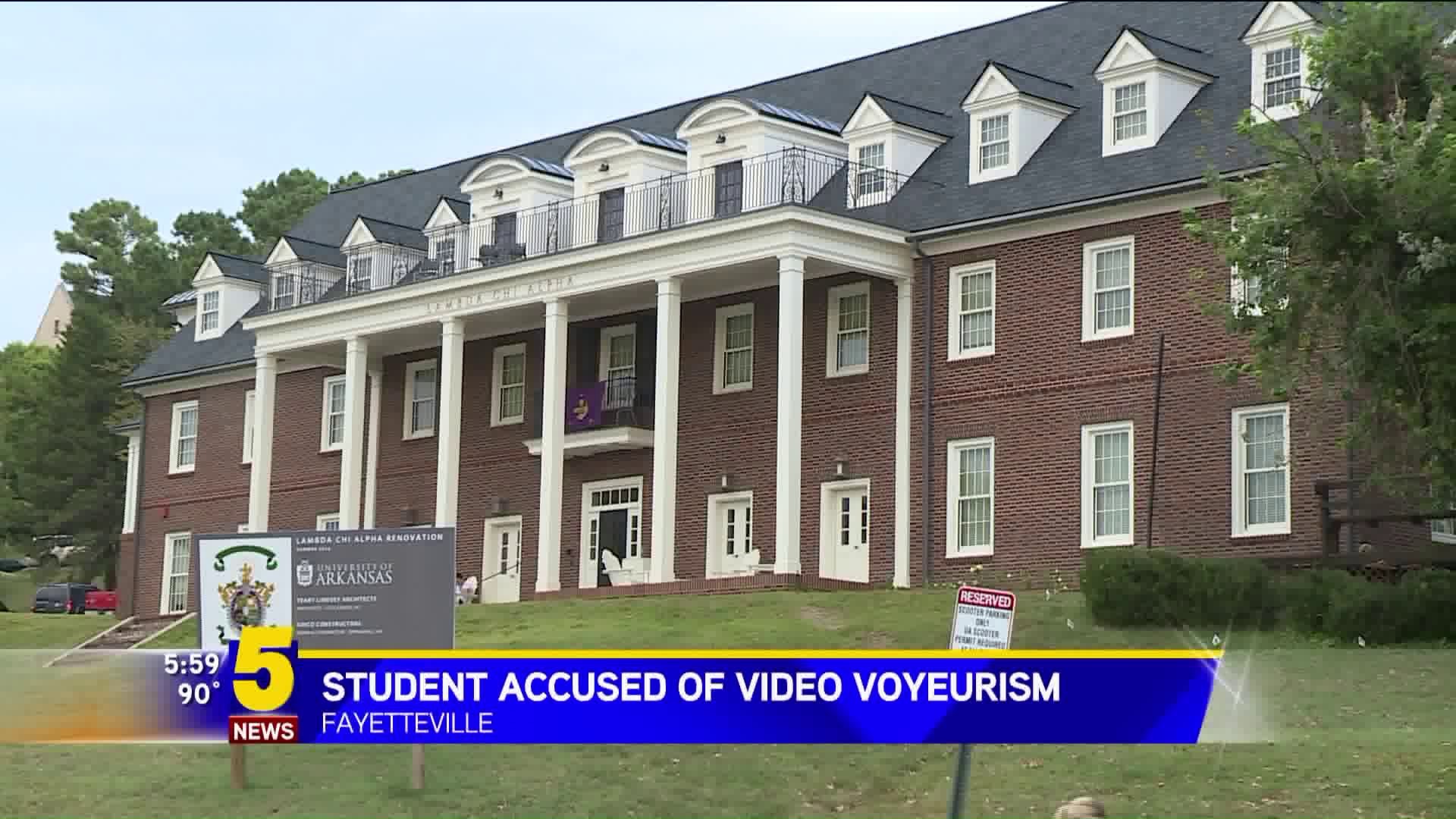 Student Accused Of Video Voyeurism
