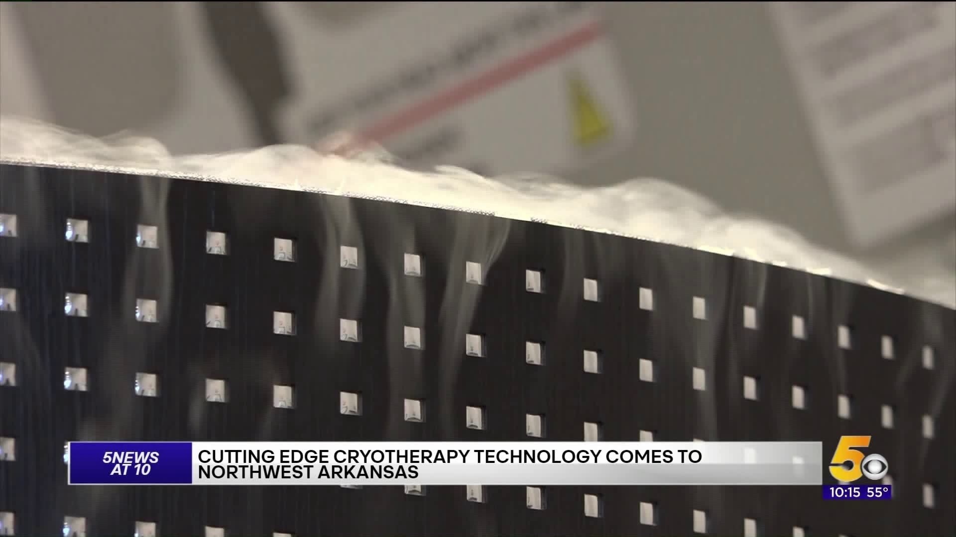 Cutting edge cryotherapy technology comes to Northwest Arkansas