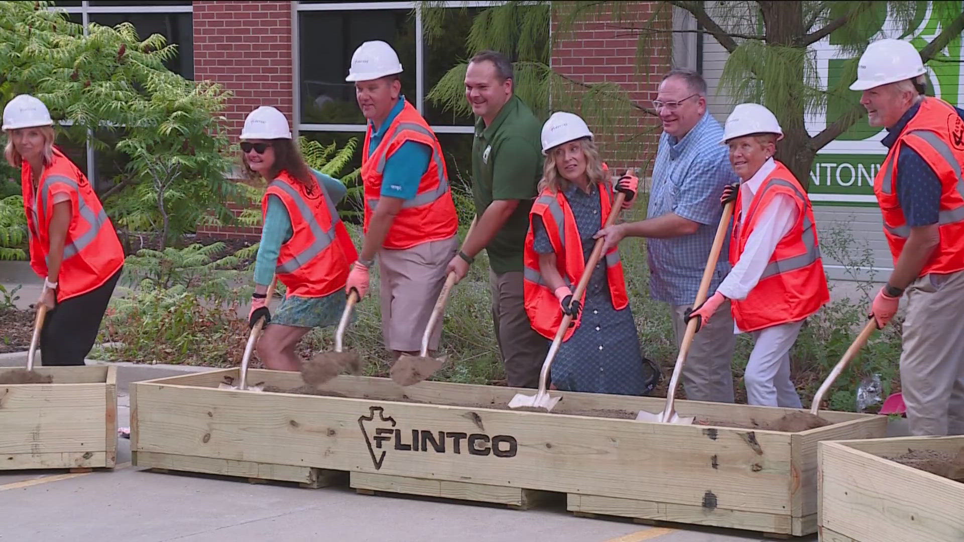 The new wing will add 40,000 more square feet to the existing building.