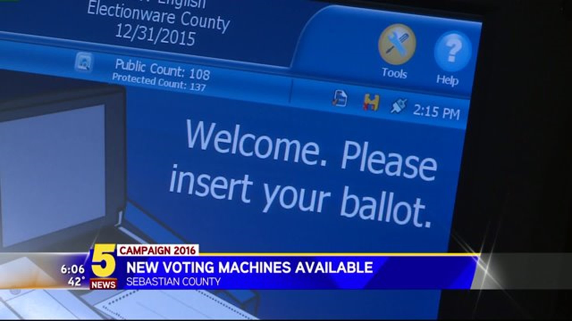New Voting Machines